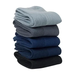 Socken|Die moderne Hausfrau Wohlfühl-Socken, 5 Paar dunkel sortiert