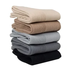 Socken|Die moderne Hausfrau Wohlfühl-Socken, 5 Paar hell sortiert