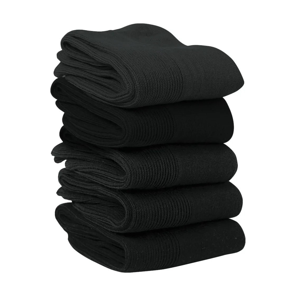 Socken|Die moderne Hausfrau Wohlfühl-Socken, 5 Paar schwarz