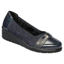 Ballerinas|Die moderne Hausfrau Wärme-Ballerina „Bärbel“