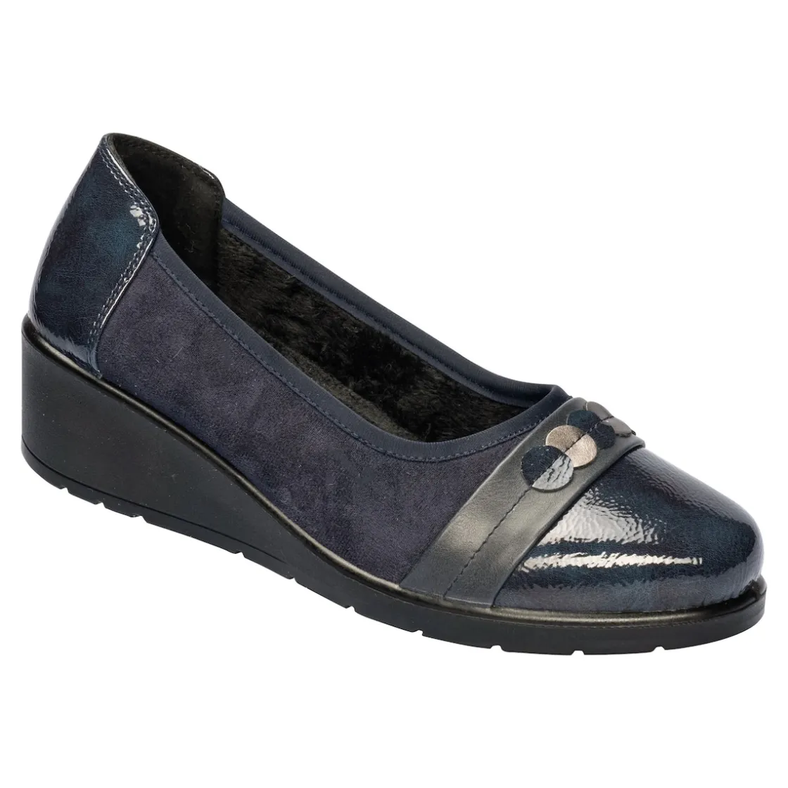 Ballerinas|Die moderne Hausfrau Wärme-Ballerina „Bärbel“