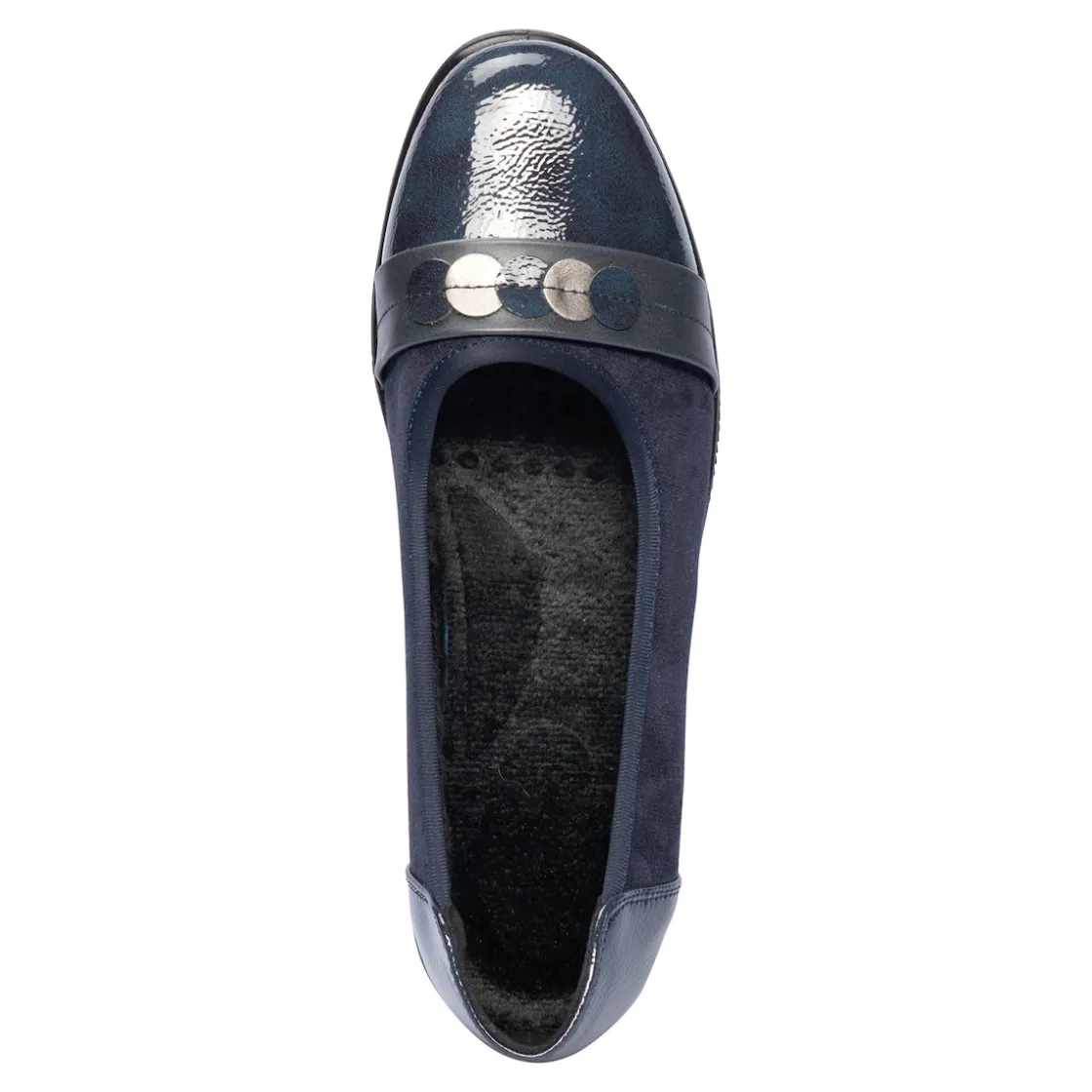 Ballerinas|Die moderne Hausfrau Wärme-Ballerina „Bärbel“