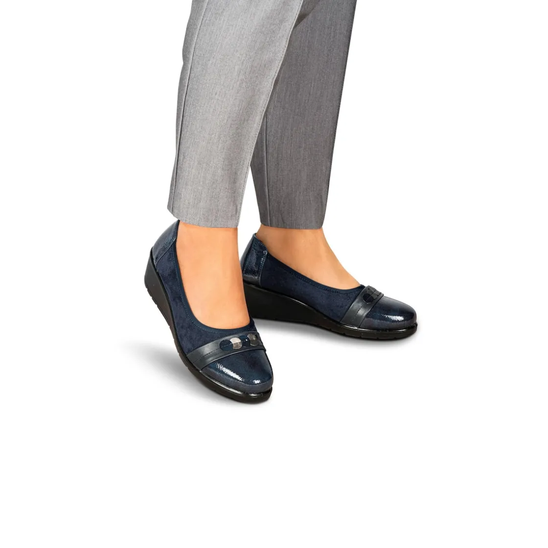 Ballerinas|Die moderne Hausfrau Wärme-Ballerina „Bärbel“