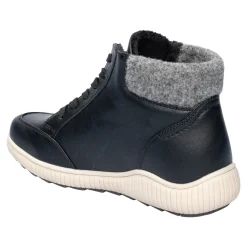 Stiefeletten|Die moderne Hausfrau Wärme-Knöchelsneaker „Annette“ schwarz