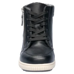 Stiefeletten|Die moderne Hausfrau Wärme-Knöchelsneaker „Annette“ schwarz