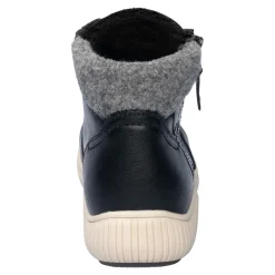 Stiefeletten|Die moderne Hausfrau Wärme-Knöchelsneaker „Annette“ schwarz