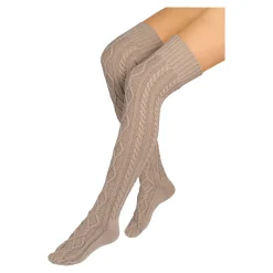 Socken|Die moderne Hausfrau Wärmekniestrümpfe „Extralang