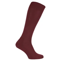 Socken|Die moderne Hausfrau Wärme-Kniestrumpf, 2 Paar bordeaux