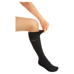 Socken|Die moderne Hausfrau Wärme-Kniestrumpf, 2 Paar schwarz