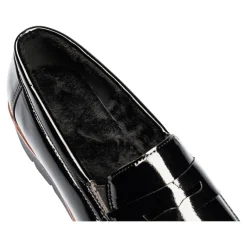 Slipper & Mokassins|Die moderne Hausfrau Wärme-Slipper „Verena“ schwarz