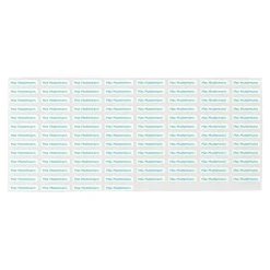 Wäschenetze & -Etiketten|Die moderne Hausfrau Wäscheetiketten, 100 Stück blau