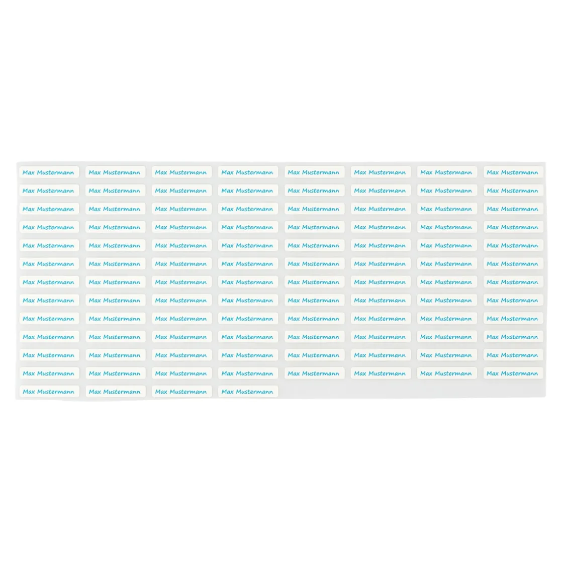 Wäschenetze & -Etiketten|Die moderne Hausfrau Wäscheetiketten, 100 Stück blau