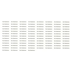 Wäschenetze & -Etiketten|Die moderne Hausfrau Wäscheetiketten, 100 Stück schwarz