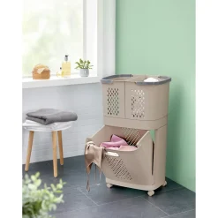 Wäschesammler|Badaccessoires ·Wäschesammler|Die moderne Hausfrau Wäschekorb-Organizer 