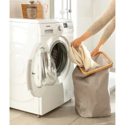 Wäschesammler|Badaccessoires ·Wäschesammler|Die moderne Hausfrau Wäschesammler „Bambus“