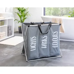 Wäschesammler|Badaccessoires ·Wäschesammler|Die moderne Hausfrau Wäschesammler „Trio“