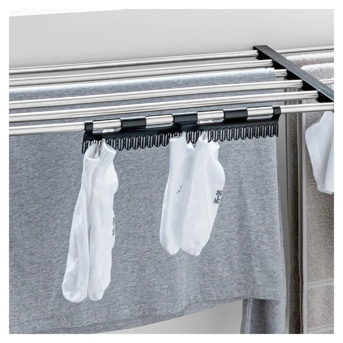 Wäscheständer|Die moderne Hausfrau Wäschetrockner „Flex“