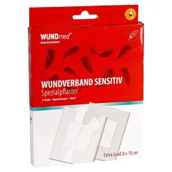 Die moderne Hausfrau Wundverband "Sensitiv", 5 Stück