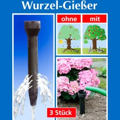 Gartenbewässerung|Die moderne Hausfrau Wurzelgießer, 3 Stück