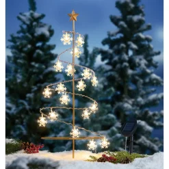 Gartendekoration ·Solarleuchten|Solarleuchten|Die moderne Hausfrau XL-Solarstab "Stern"