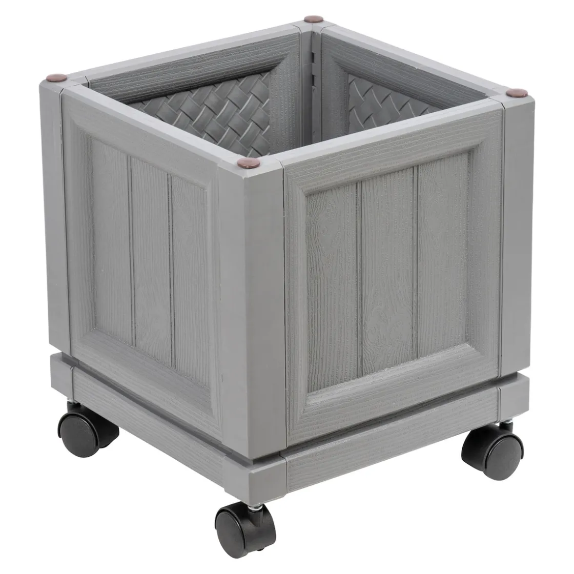 Gewächshäuser & Aufzuchthilfen|Die moderne Hausfrau XXL-Pflanzturm mit Rollen Einfach