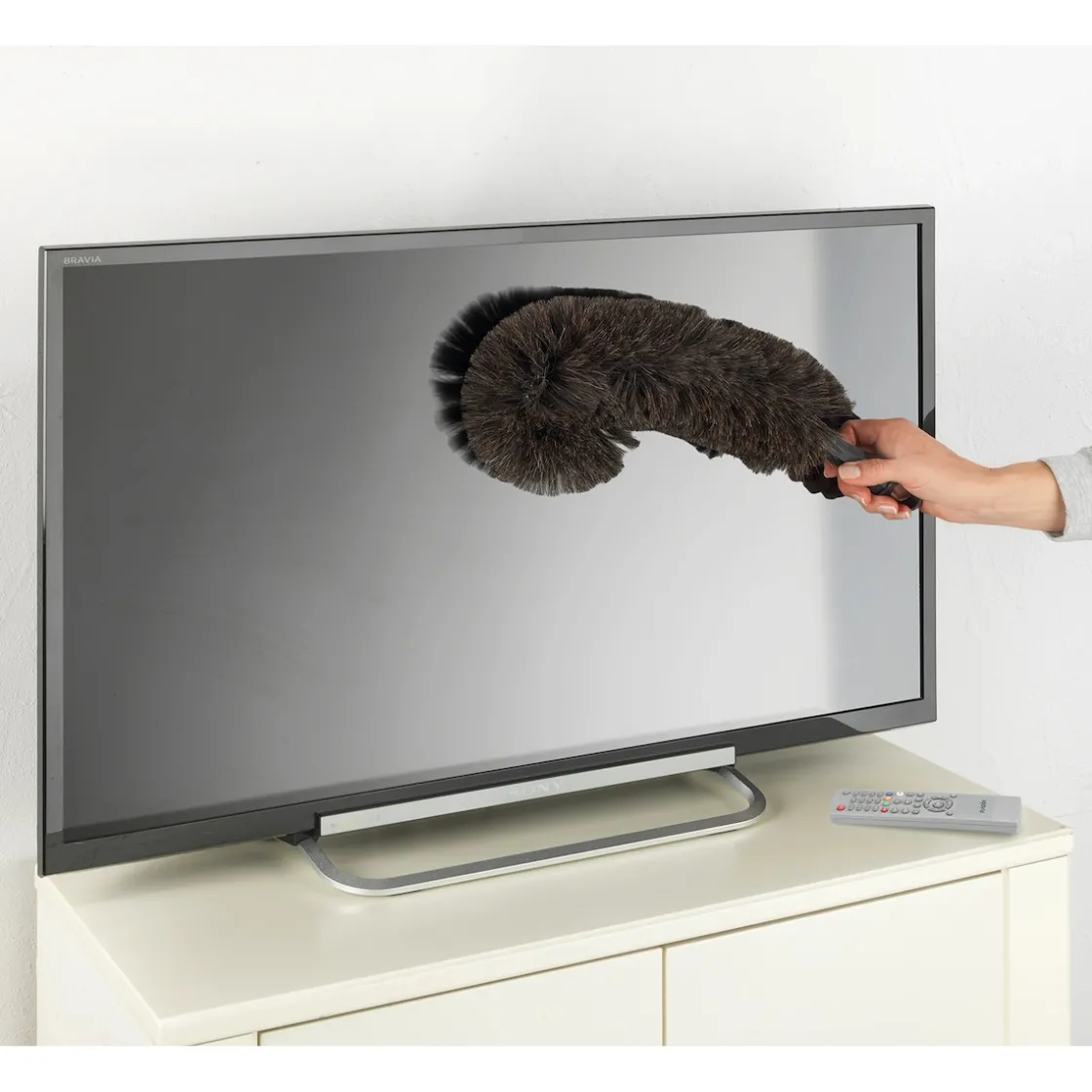 Staubwedel|Die moderne Hausfrau Ziegenhaar-Staubwedel