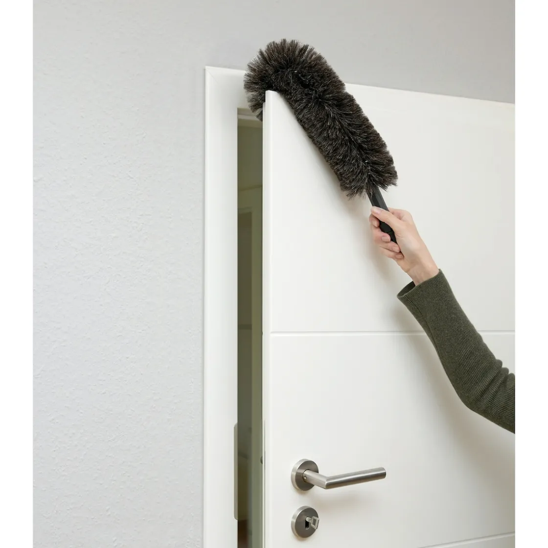 Staubwedel|Die moderne Hausfrau Ziegenhaar-Staubwedel