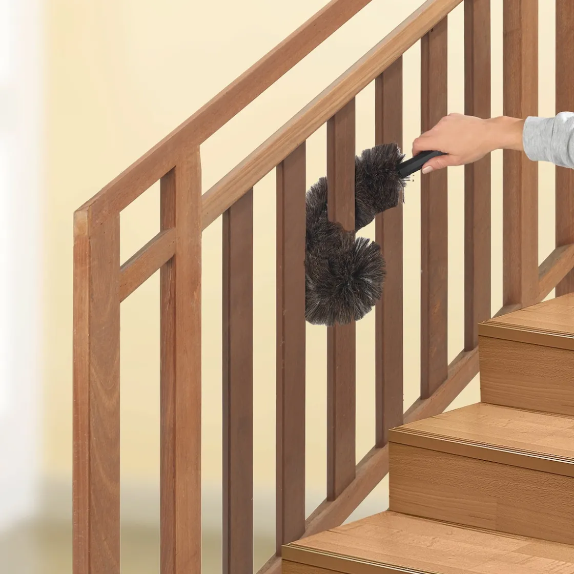 Staubwedel|Die moderne Hausfrau Ziegenhaar-Staubwedel