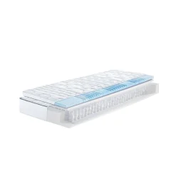 Bettzubehör ·Matratzen|Matratzen|Die moderne Hausfrau 7-Zonen-Tonnentaschenfederkern-Matratze Megamax First Class Top T inkl. Gelart-Topper H2